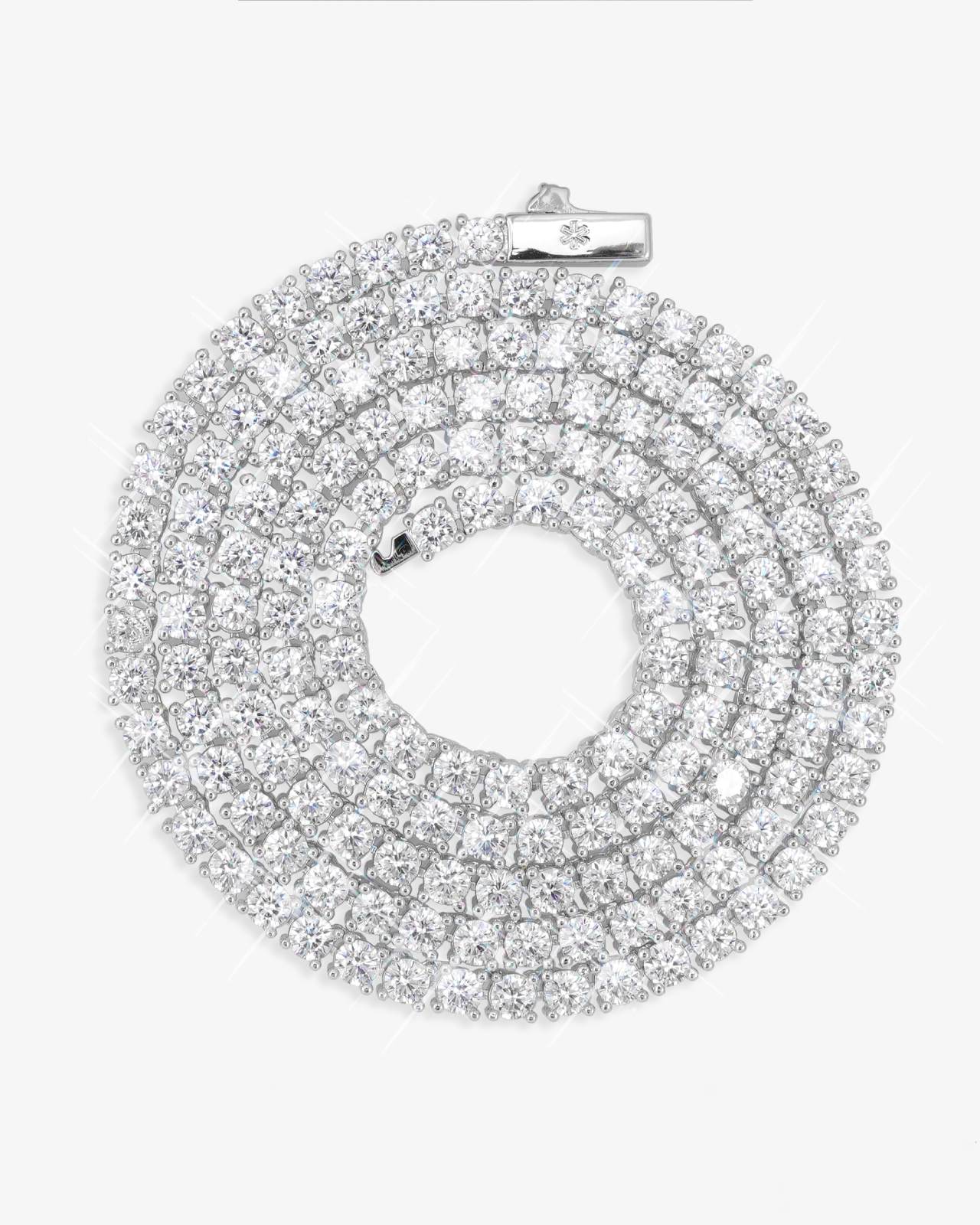 Iced Out VVS Tennis Chain 14K Gold (ALL SIZES) - IceCartel