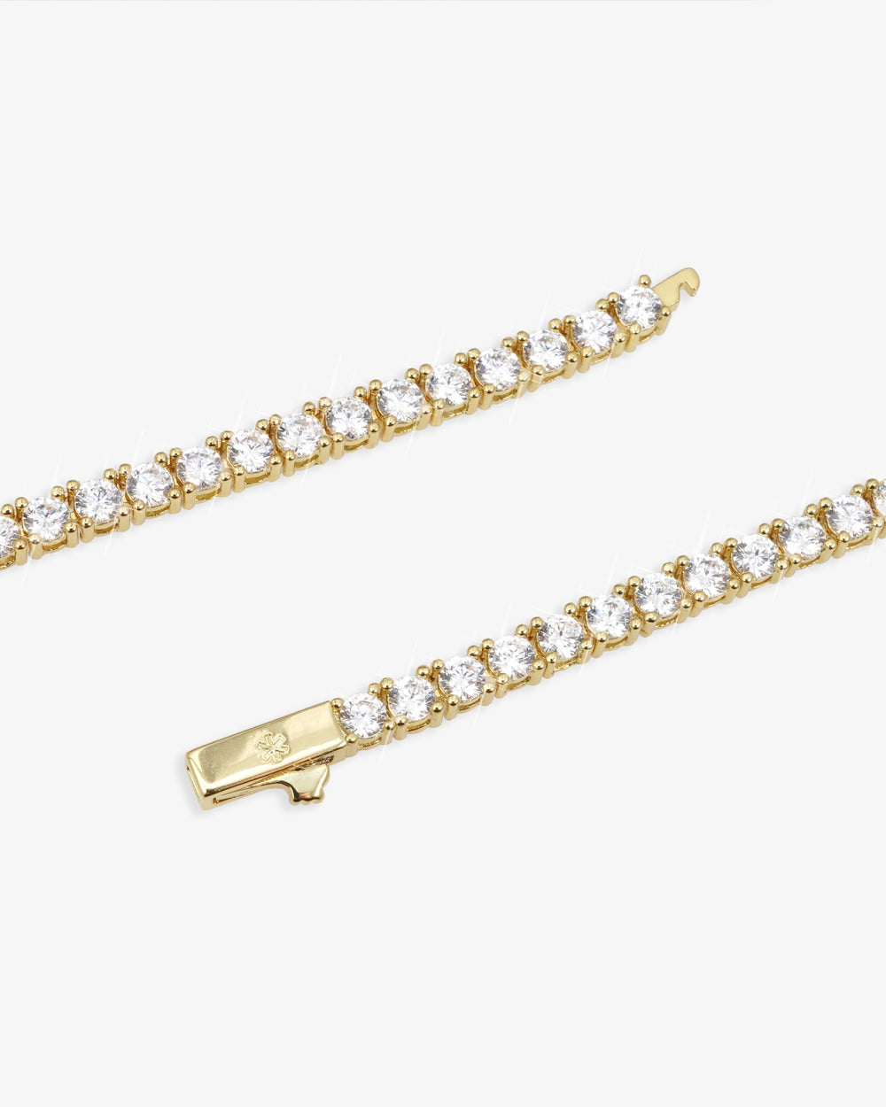 VVS Tennis Chain 14K Gold (ALL SIZES) - Yellow Gold 3MM