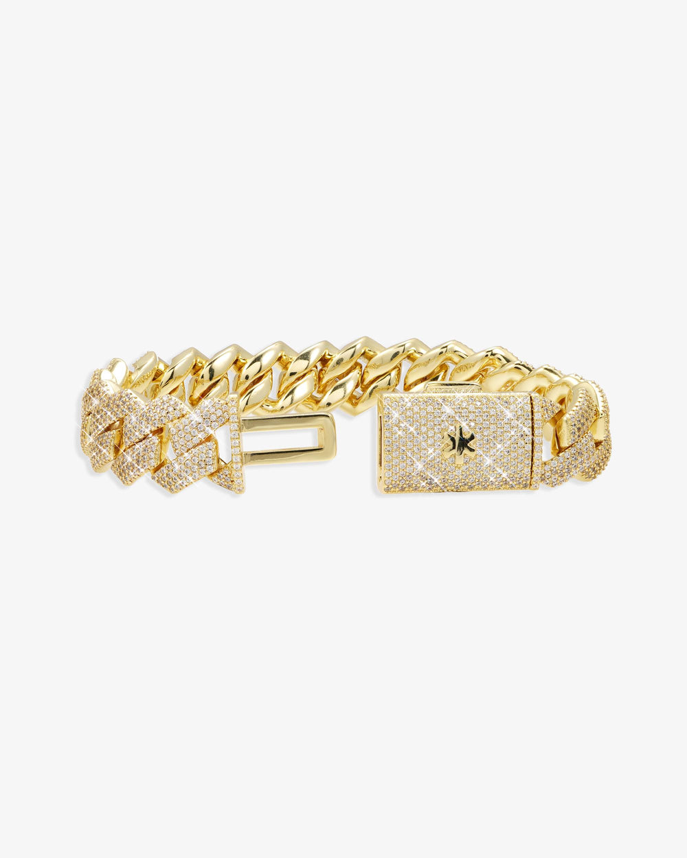 VVS Cuban Link Bracelet 14K Gold (ALL SIZES) - Yellow Gold 15MM
