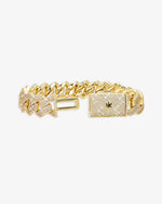 VVS Cuban Link Bracelet 14K Gold (ALL SIZES) - Yellow Gold 15MM