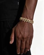 VVS Cuban Link Bracelet 14K Gold (ALL SIZES) - Yellow Gold 15MM