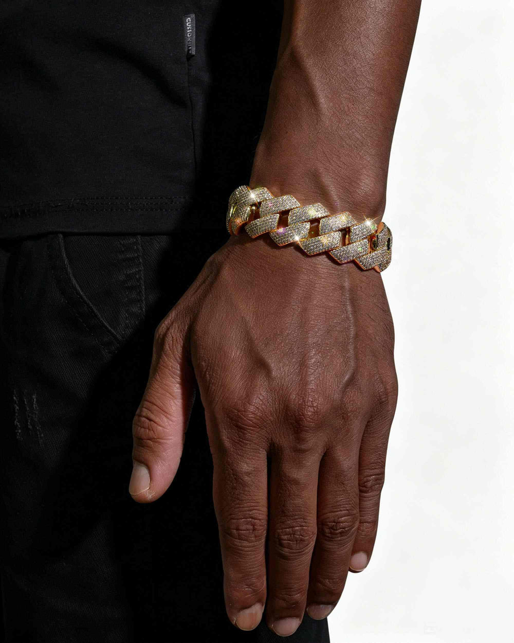 VVS Cuban Link Bracelet 14K Gold (ALL SIZES) - Yellow Gold 20MM