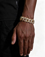 VVS Cuban Link Bracelet 14K Gold (ALL SIZES) - Yellow Gold 20MM