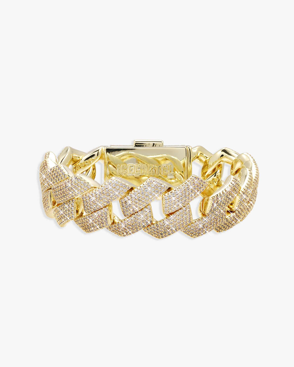 VVS Cuban Link Bracelet 14K Gold (ALL SIZES) - Yellow Gold 20MM