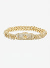 VVS Cuban Link Bracelet 14K Gold (ALL SIZES) - Yellow Gold 8MM