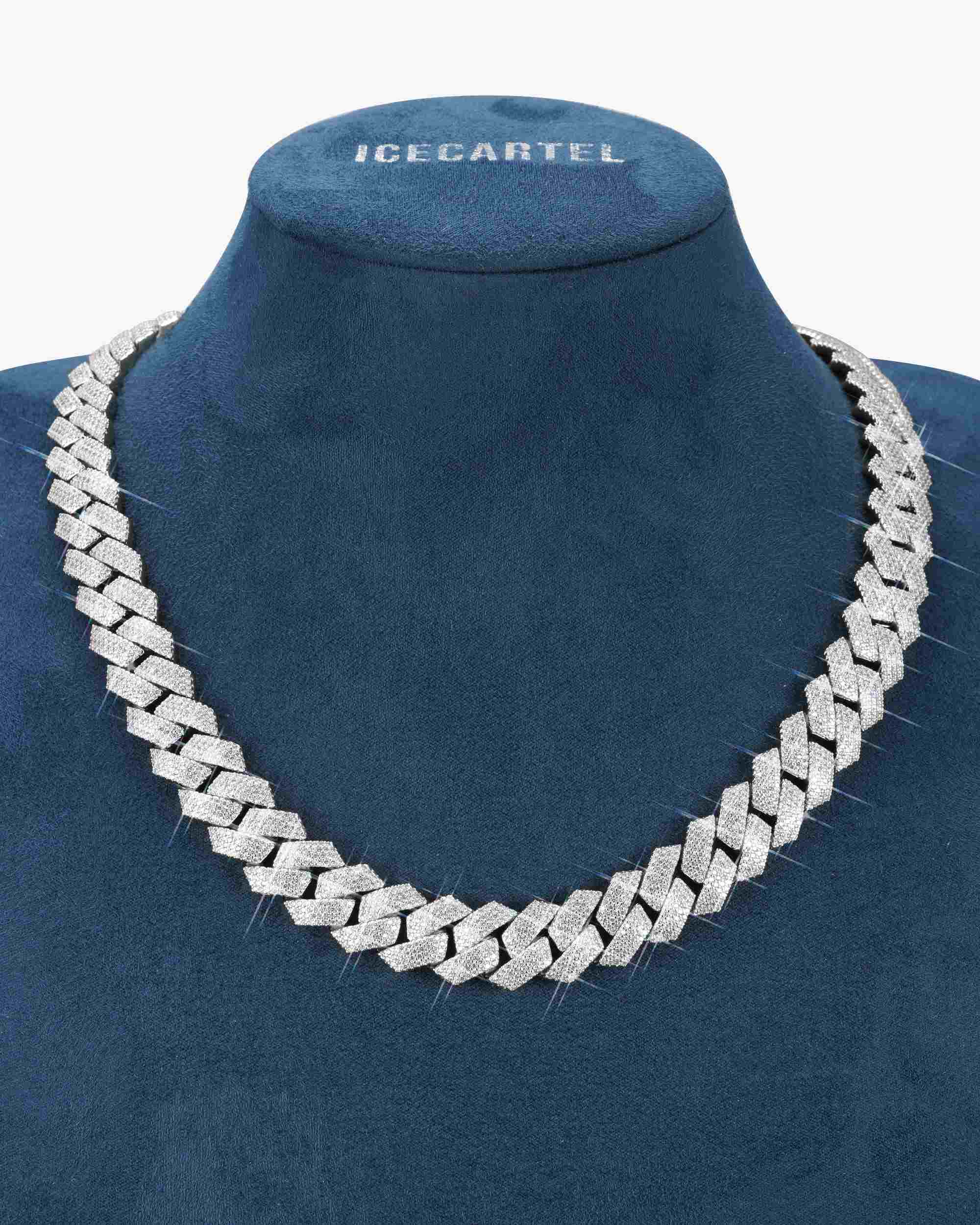 Iced Out VVS Cuban Link Chain 14K Gold (ALL SIZES) - IceCartel