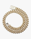 VVS Cuban Link Chain 14K Gold (ALL SIZES) - Yellow Gold 15MM