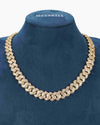 VVS Cuban Link Chain 14K Gold (ALL SIZES) - Yellow Gold 15MM