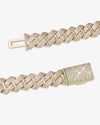 VVS Cuban Link Chain 14K Gold (ALL SIZES) - Yellow Gold 15MM