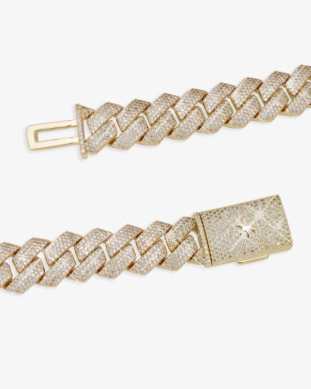 VVS Cuban Link Chain 14K Gold (ALL SIZES) - Yellow Gold 15MM