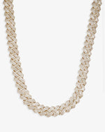 VVS Cuban Link Chain 14K Gold (ALL SIZES) - Yellow Gold 15MM