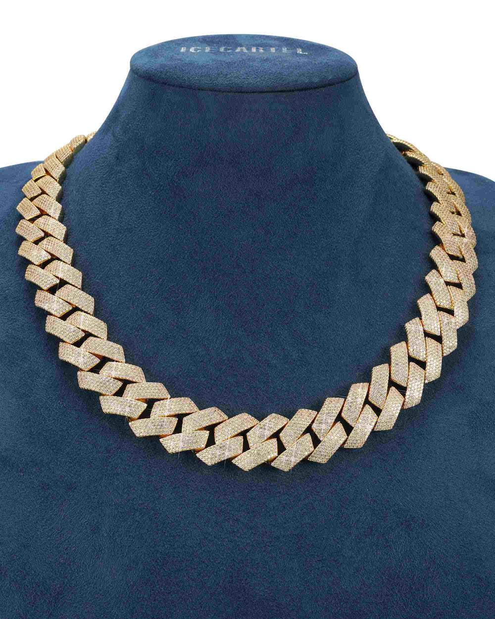 VVS Cuban Link Chain 14K Gold (ALL SIZES) - Yellow Gold 20MM