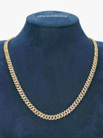 VVS Cuban Link Chain 14K Gold (ALL SIZES) - Yellow Gold 8MM