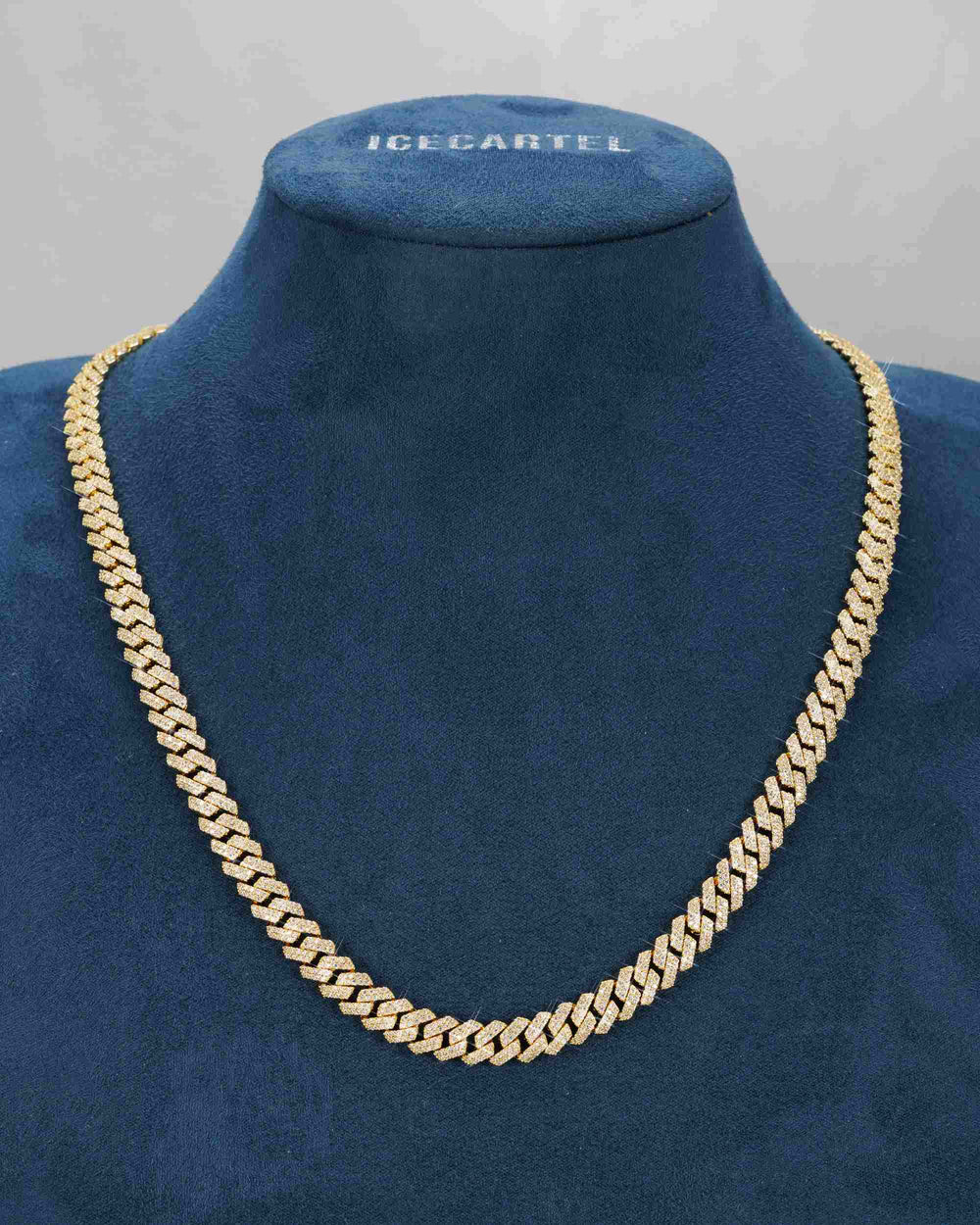 VVS Cuban Link Chain 14K Gold (ALL SIZES) - Yellow Gold 8MM