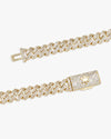 VVS Cuban Link Chain 14K Gold (ALL SIZES) - Yellow Gold 8MM