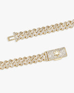VVS Cuban Link Chain 14K Gold (ALL SIZES) - Yellow Gold 8MM