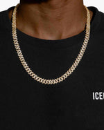 VVS Cuban Link Chain 14K Gold (ALL SIZES) - Yellow Gold 8MM