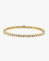 VVS Tennis Bracelet 14K Gold (ALL SIZES) - Yellow Gold 3MM