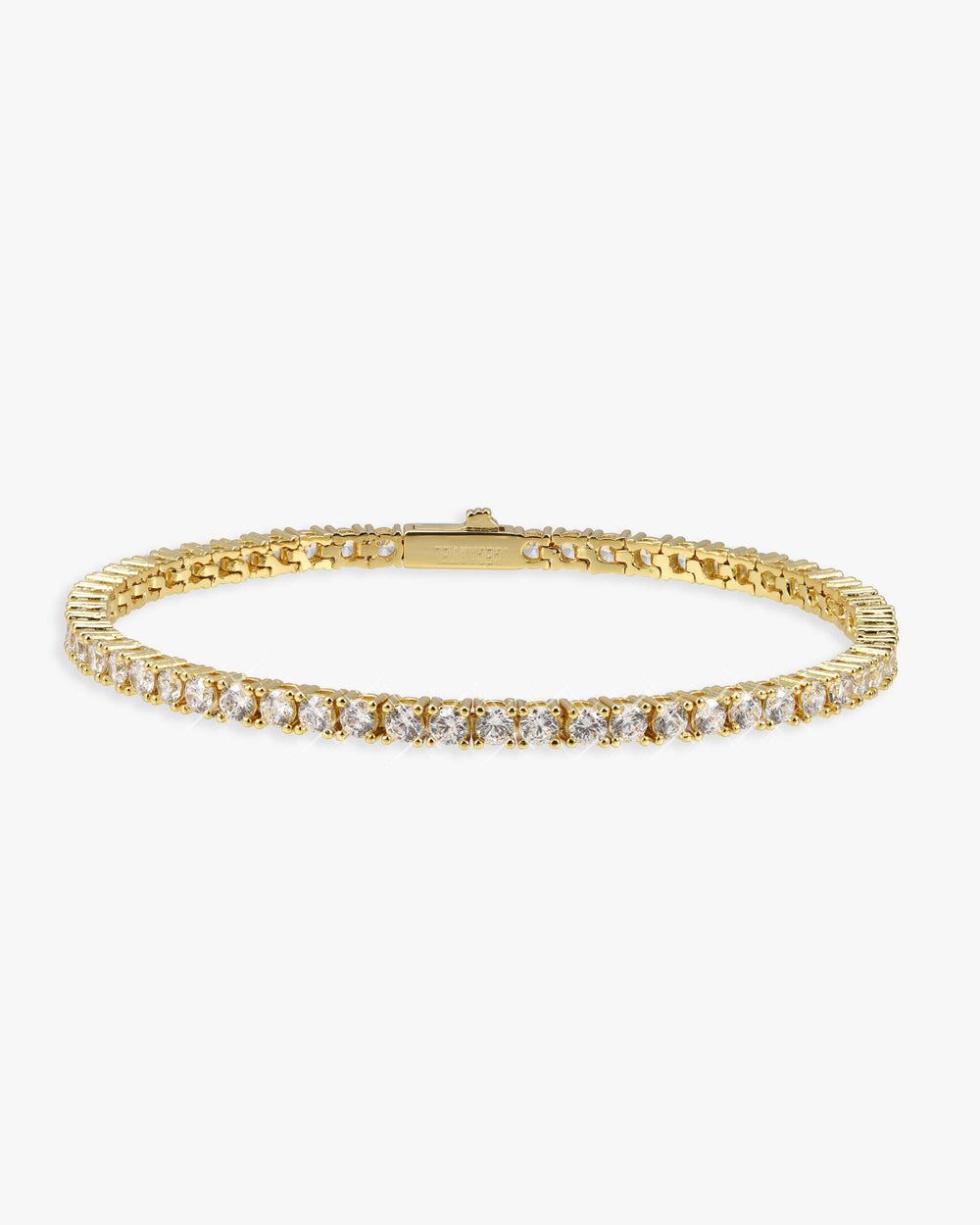 VVS Tennis Bracelet 14K Gold (ALL SIZES) - Yellow Gold 3MM