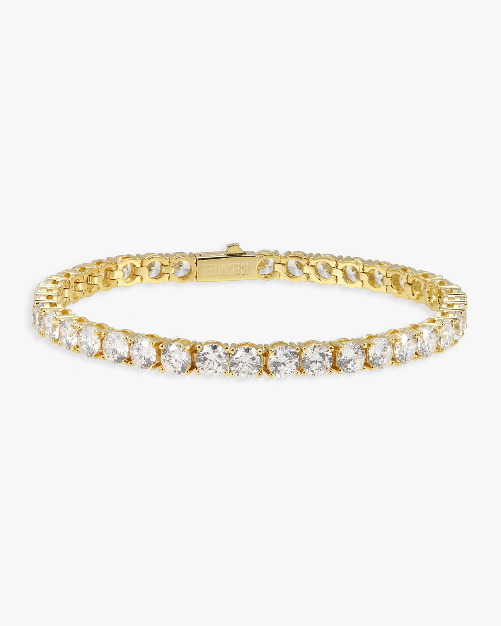 VVS Tennis Bracelet 14K Gold (ALL SIZES) - Yellow Gold 5MM