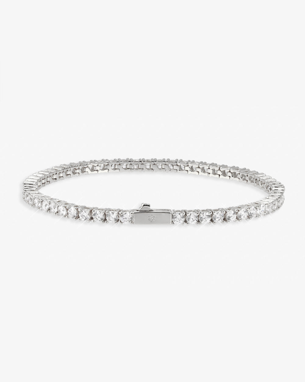 VVS Tennis Bracelet 14K Gold (ALL SIZES) - White Gold 3MM