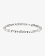 VVS Tennis Bracelet 14K Gold (ALL SIZES) - White Gold 3MM