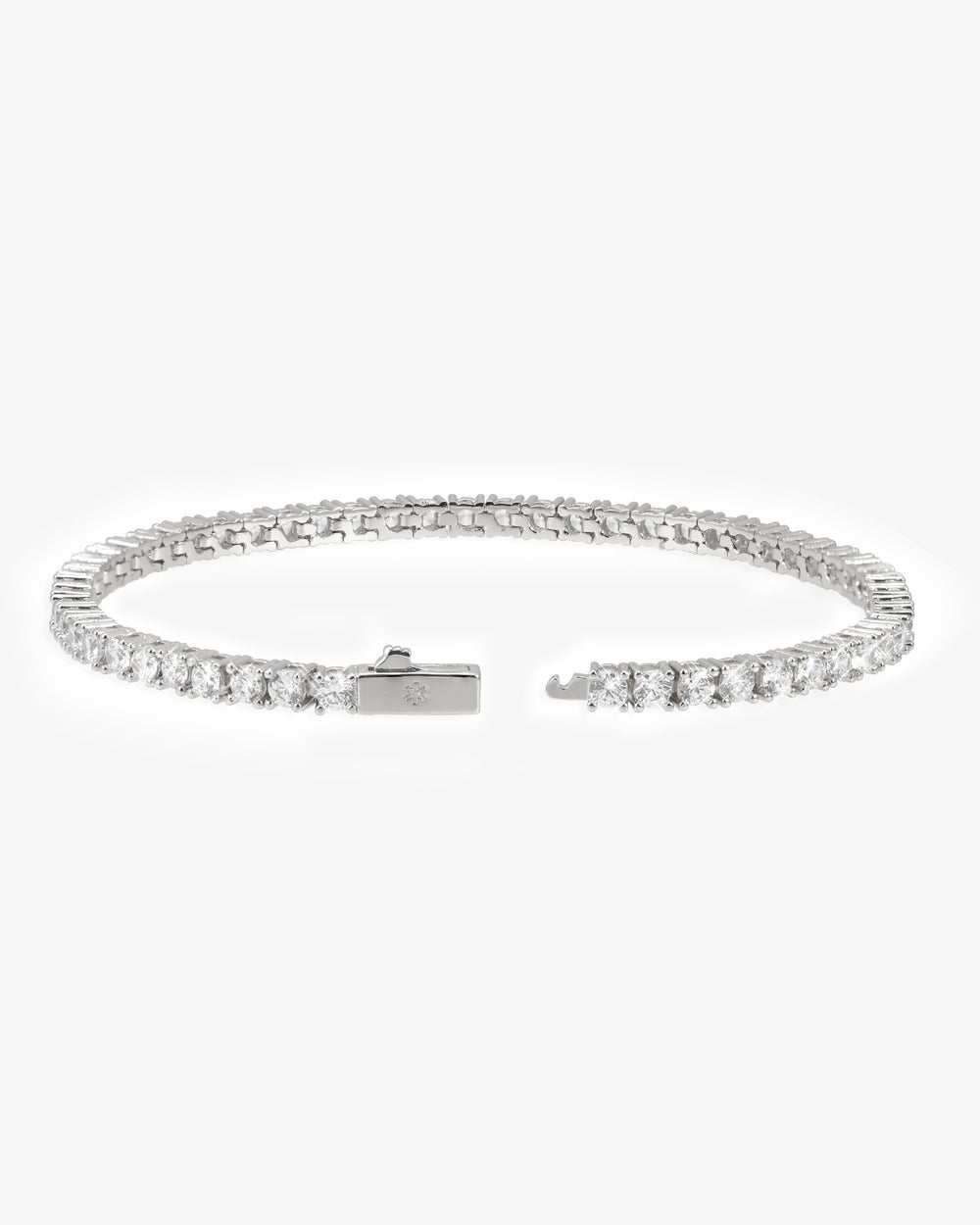 VVS Tennis Bracelet 14K Gold (ALL SIZES) - White Gold 3MM