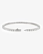 VVS Tennis Bracelet 14K Gold (ALL SIZES) - White Gold 3MM