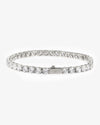 VVS Tennis Bracelet 14K Gold (ALL SIZES) - White Gold 5MM