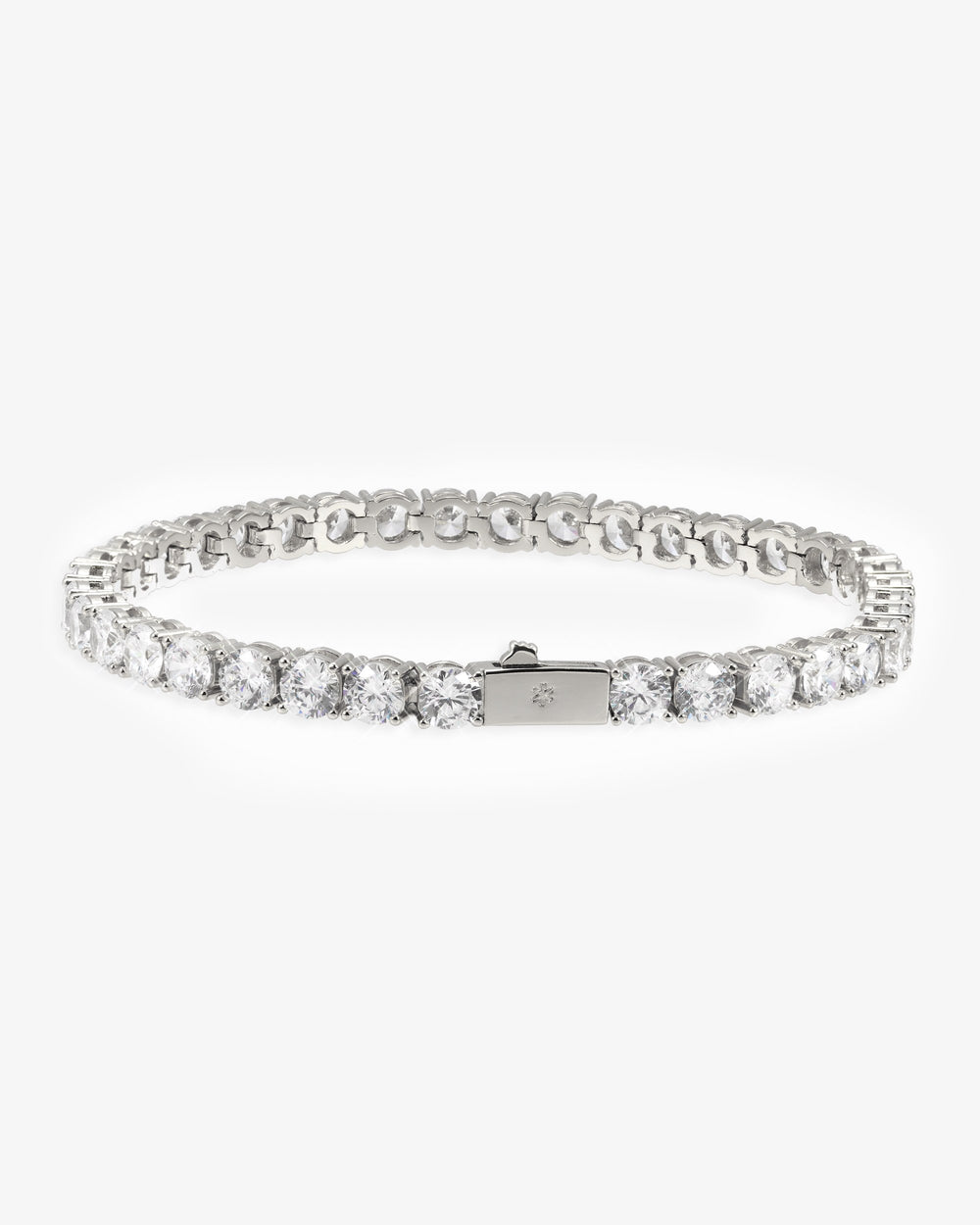 VVS Tennis Bracelet 14K Gold (ALL SIZES) - White Gold 5MM