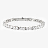 white gold vvs tennis bracelet all sizes original 5mm main one