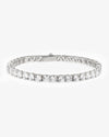 VVS Tennis Bracelet 14K Gold (ALL SIZES) - White Gold 5MM