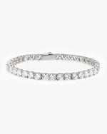 VVS Tennis Bracelet 14K Gold (ALL SIZES) - White Gold 5MM