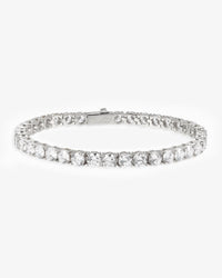 white gold vvs tennis bracelet all sizes original 5mm main one