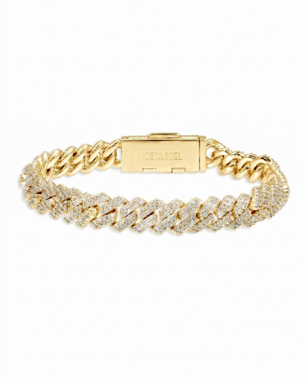 VVS Cuban Link Bracelet 14K Gold (ALL SIZES)