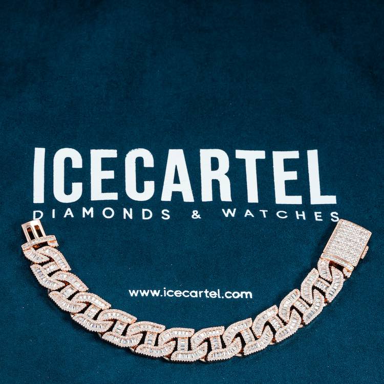 7 Carat Baguette Diamond Bracelet White Gold