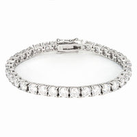 5mm moissanite tennis bracelet diamonds ice hip hop background